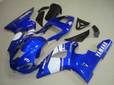 00-01 Blau Weiß YZF R1 Motorrad Verkleidung
