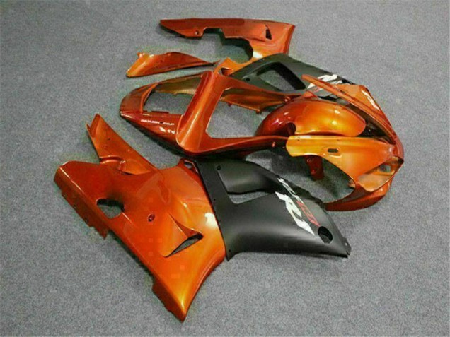 00-01 Orange YZF R1 Motorrad Vollverkleidung 00-01 Orange YZF R1 Motorrad Vollverkleidung