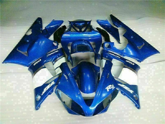 00-01 Blau YZF R1 Motorrad Verkleidung Komplett Sets