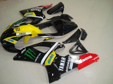 00-01 Gelb Monster YZF R1 Motorrad Verkleidungen
