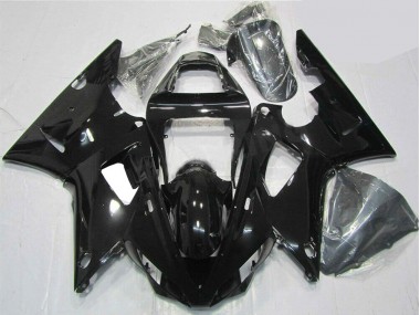 00-01 Glänzend Schwarz YZF R1 Motorrad Verkleidung