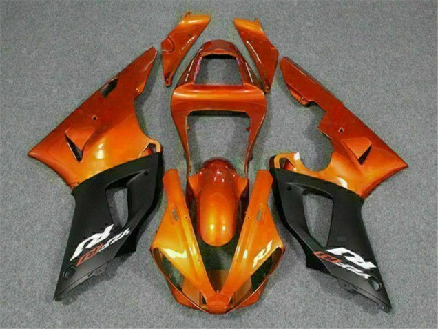 00-01 Orange YZF R1 Motorrad Vollverkleidung 00-01 Orange YZF R1 Motorrad Vollverkleidung