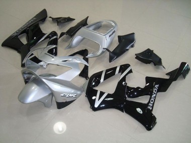 00-01 Schwarz Silber CBR900RR 929 Motorrad Verkleidung