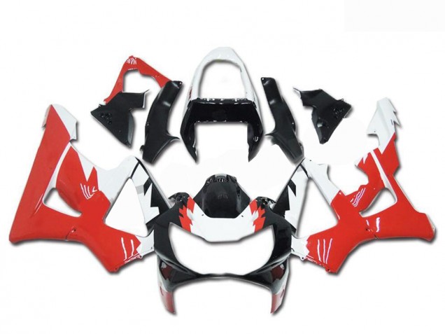 00-01 Schwarz Weiß Rot CBR900RR 929RR Motorrad Verkleidung