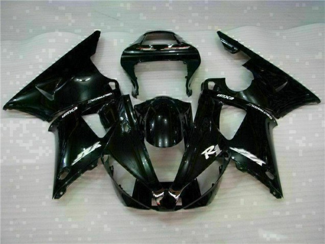 00-01 Schwarz YZF R1 Motorrad Vollverkleidung