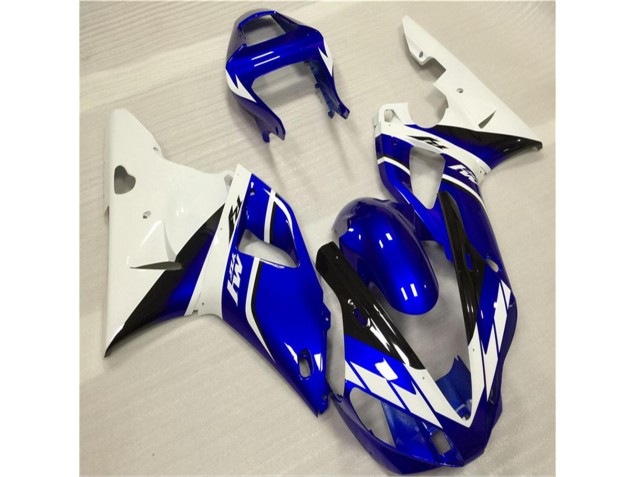 00-01 Weiß Blau YZF R1 Motorrad Verkleidung