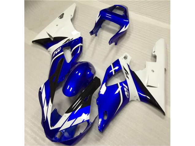 00-01 Weiß Blau YZF R1 Motorrad Verkleidung