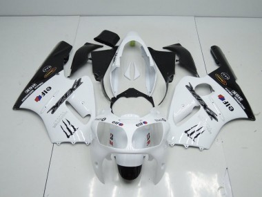 00-01 Weiß Monster ZX12R Motorrad Verkleidung
