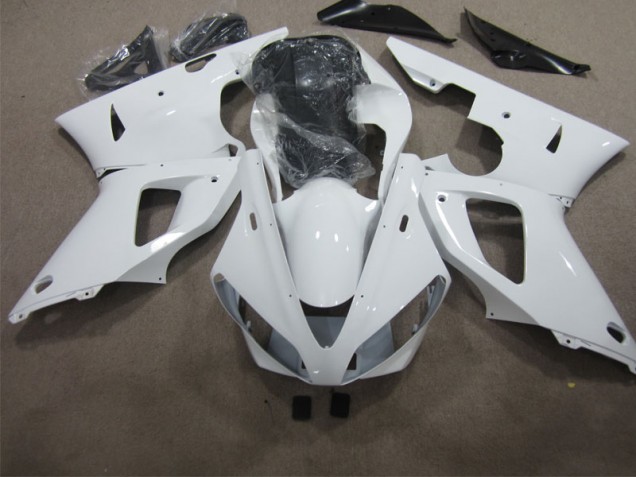 00-01 Weiß YZF R1 Motorrad Verkleidung & Plastik