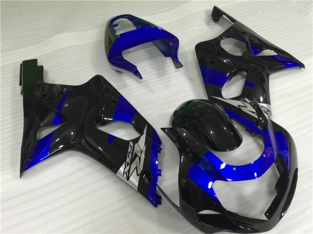00-02 Blau Schwarz GSXR 1000 Motorrad Verkleidung