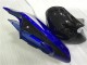 00-02 Blau Schwarz GSXR 1000 Motorrad Verkleidung