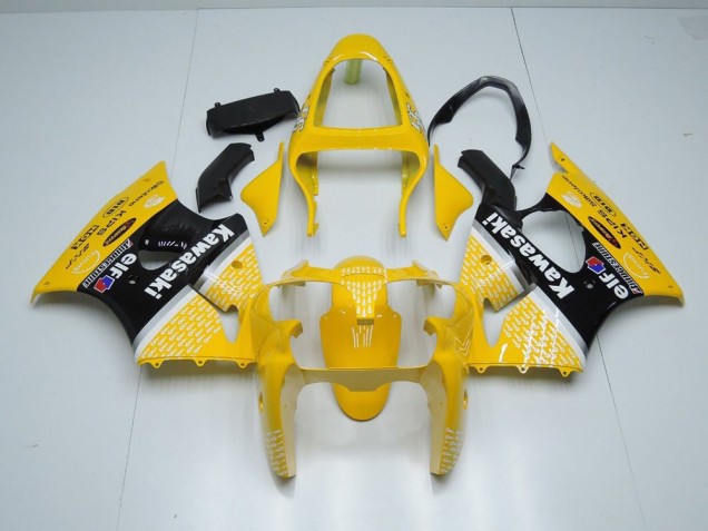 00-02 Gelb Arrow ZX6R Motorrad Verkleidung