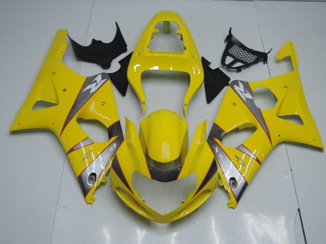 00-02 Gelb Und Grau GSXR 1000 Motorrad Verkleidung 00-02 Gelb Und Grau GSXR 1000 Motorrad Verkleidung