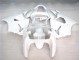 00-02 Glänzend Weiß ZX6R Motorrad Verkleidung 00-02 Glänzend Weiß ZX6R Motorrad Verkleidung