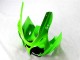 00-02 Grün Schwarz Weiß ZX6R Motorrad Verkleidungen 00-02 Grün Schwarz Weiß ZX6R Motorrad Verkleidungen