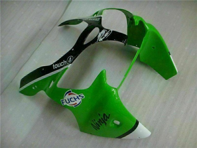 00-02 Grün Schwarz ZX6R Motor Verkleidung 00-02 Grün Schwarz ZX6R Motor Verkleidung