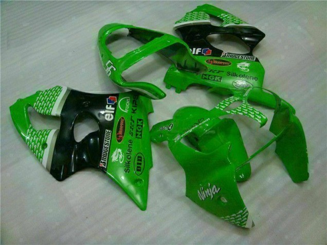 00-02 Grün Schwarz ZX6R Motorrad Verkleidung & Plastik 00-02 Grün Schwarz ZX6R Motorrad Verkleidung & Plastik