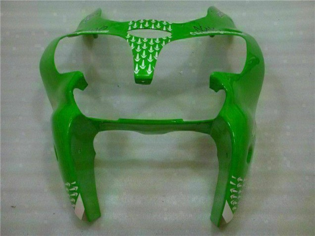 00-02 Grün Schwarz ZX6R Motorrad Verkleidung & Plastik 00-02 Grün Schwarz ZX6R Motorrad Verkleidung & Plastik