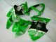 00-02 Grün Schwarz ZX6R Motorrad Verkleidungen
