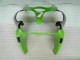 00-02 Grün Schwarz ZX6R Motorrad Vollverkleidung