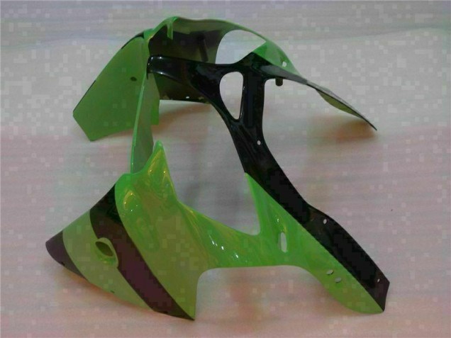 00-02 Grün Schwarz ZX6R Motorrad Vollverkleidung & Plastik 00-02 Grün Schwarz ZX6R Motorrad Vollverkleidung & Plastik