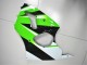 00-02 Grün Weiß Schwarz ZX6R Motorrad Verkleidung 00-02 Grün Weiß Schwarz ZX6R Motorrad Verkleidung