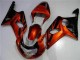 00-02 Orange Schwarz GSXR 1000 Motorrad Verkleidung