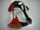 00-02 Rot Schwarz Weiß ZX6R Motorrad Verkleidung 00-02 Rot Schwarz Weiß ZX6R Motorrad Verkleidung