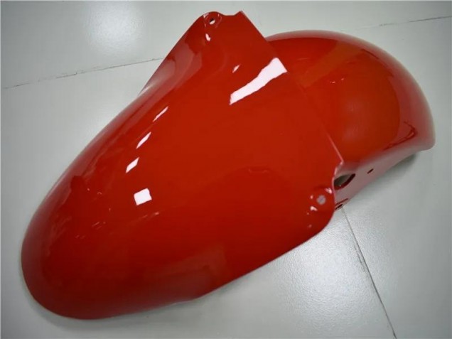 00-02 Rot Schwarz Weiß ZX6R Motorrad Verkleidung 00-02 Rot Schwarz Weiß ZX6R Motorrad Verkleidung