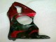 00-02 Rot Schwarz ZX6R Motorrad Verkleidung