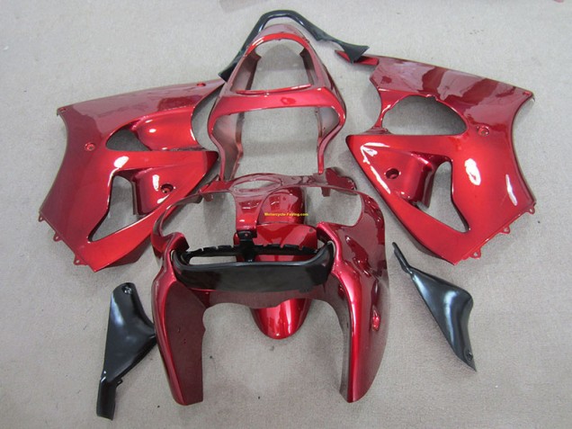 00-02 Rot ZX6R Motorrad Verkleidung & Plastik