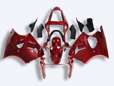 00-02 Rot ZX6R Motorrad Verkleidungen