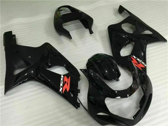 00-02 Schwarz GSXR 1000 Motorrad Verkleidung 00-02 Schwarz GSXR 1000 Motorrad Verkleidung