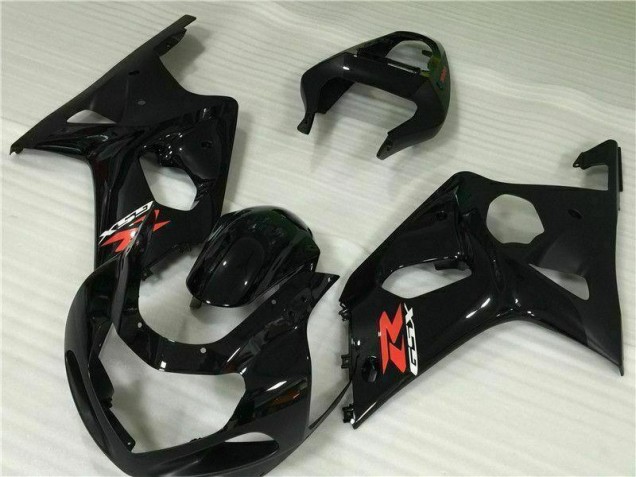 00-02 Schwarz GSXR 1000 Motorrad Verkleidung 00-02 Schwarz GSXR 1000 Motorrad Verkleidung