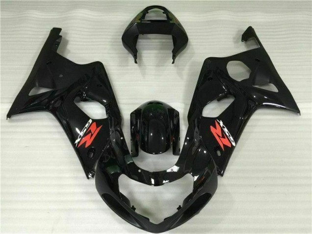 00-02 Schwarz GSXR 1000 Motorrad Verkleidung 00-02 Schwarz GSXR 1000 Motorrad Verkleidung