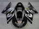 00-02 Silber Schwarz GSXR 1000 Motorrad Verkleidung 00-02 Silber Schwarz GSXR 1000 Motorrad Verkleidung
