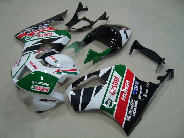 00-06 Castrol VTR1000 Motorrad Verkleidung 00-06 Castrol VTR1000 Motorrad Verkleidung