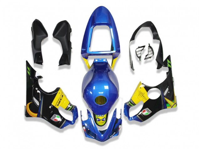 01-03 Blau Hai CBR600 F4i Motorrad Verkleidung