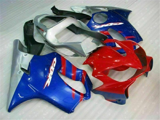 01-03 Blau Rot CBR600 F4i Motorrad Verkleidung