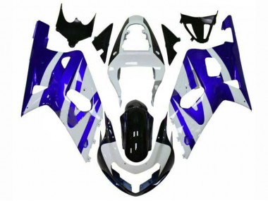 01-03 Blau Weiß GSXR 600/750 Motorrad Verkleidung