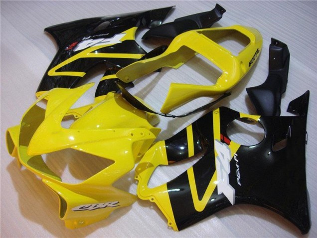 01-03 Gelb Schwarz CBR600 F4i Motorrad Vollverkleidung