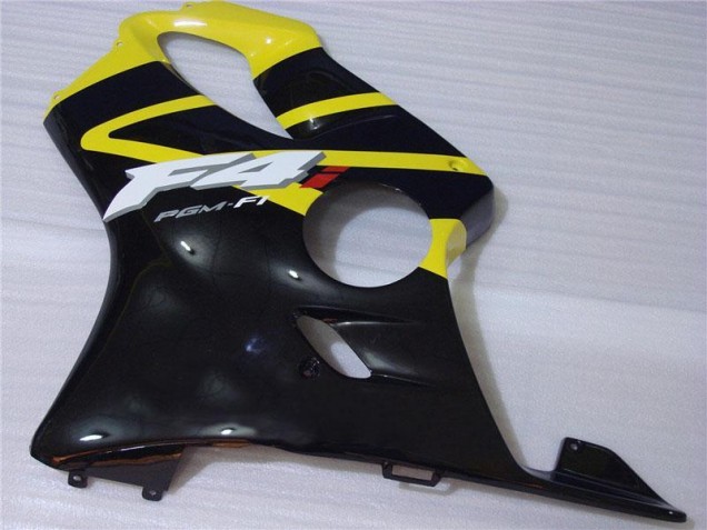 01-03 Gelb Schwarz CBR600 F4i Motorrad Vollverkleidung