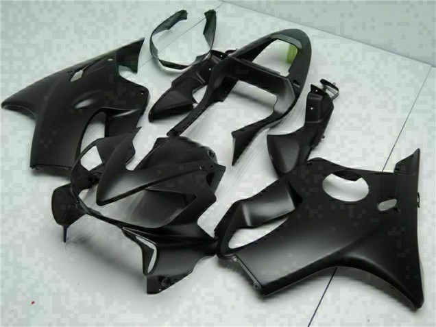 01-03 Matt Schwarz CBR600 F4i Motorrad Vollverkleidung