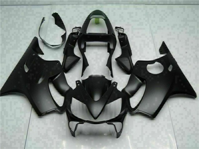 01-03 Matt Schwarz CBR600 F4i Motorrad Vollverkleidung