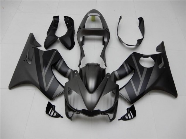 01-03 Matt Schwarz Grau CBR600 F4i Motorrad Verkleidung 01-03 Matt Schwarz Grau CBR600 F4i Motorrad Verkleidung
