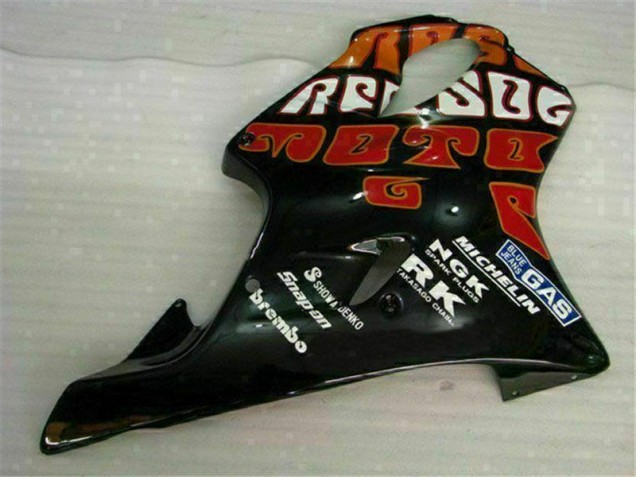 01-03 Orange Schwarz CBR600 F4i Motorrad Verkleidung