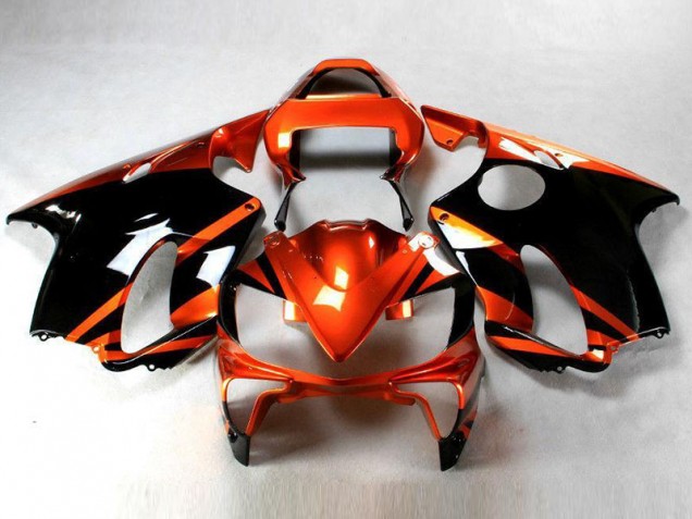 01-03 Orange Schwarz CBR600 F4i Motorrad Vollverkleidung