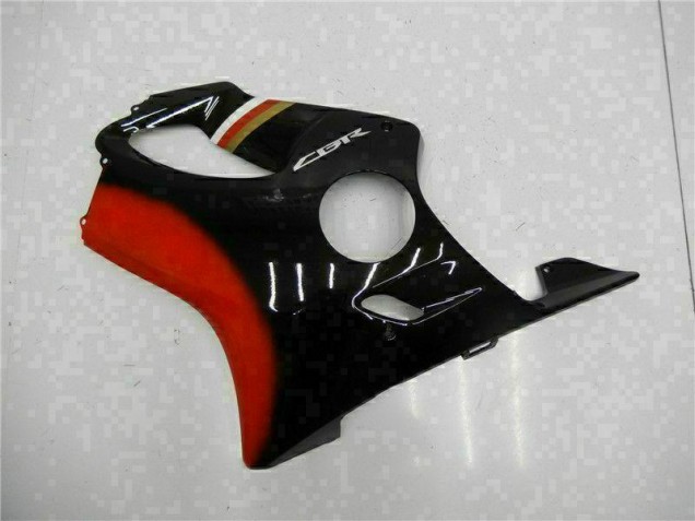 01-03 Rot Schwarz CBR600 F4i Motorrad Verkleidung & Plastik