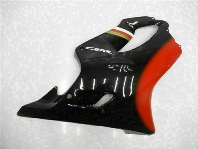 01-03 Rot Schwarz CBR600 F4i Motorrad Verkleidung & Plastik
