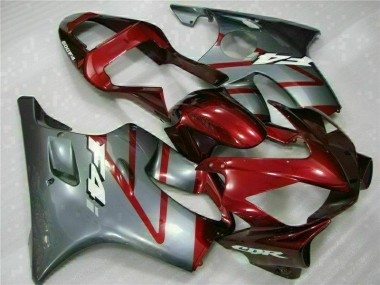 01-03 Rot Silber CBR600 F4i Motorrad Verkleidung
